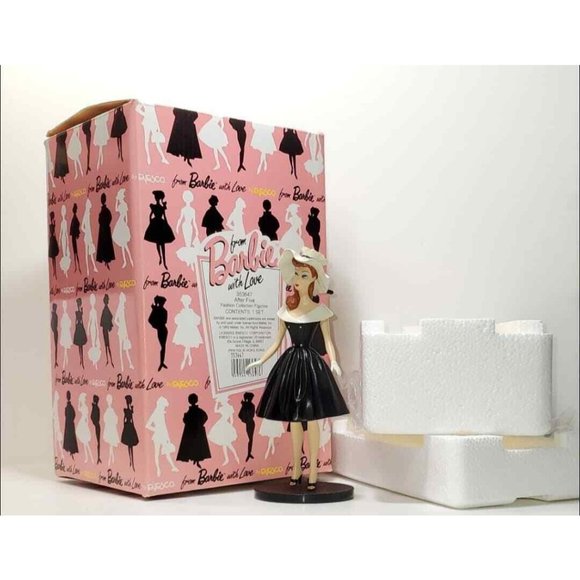 VINTAGE FROM BARBIE WITH LOVE AFTER FIVE 1962 No 353647 BY ENESCO MATTEL 1993 - Picture 2 of 8